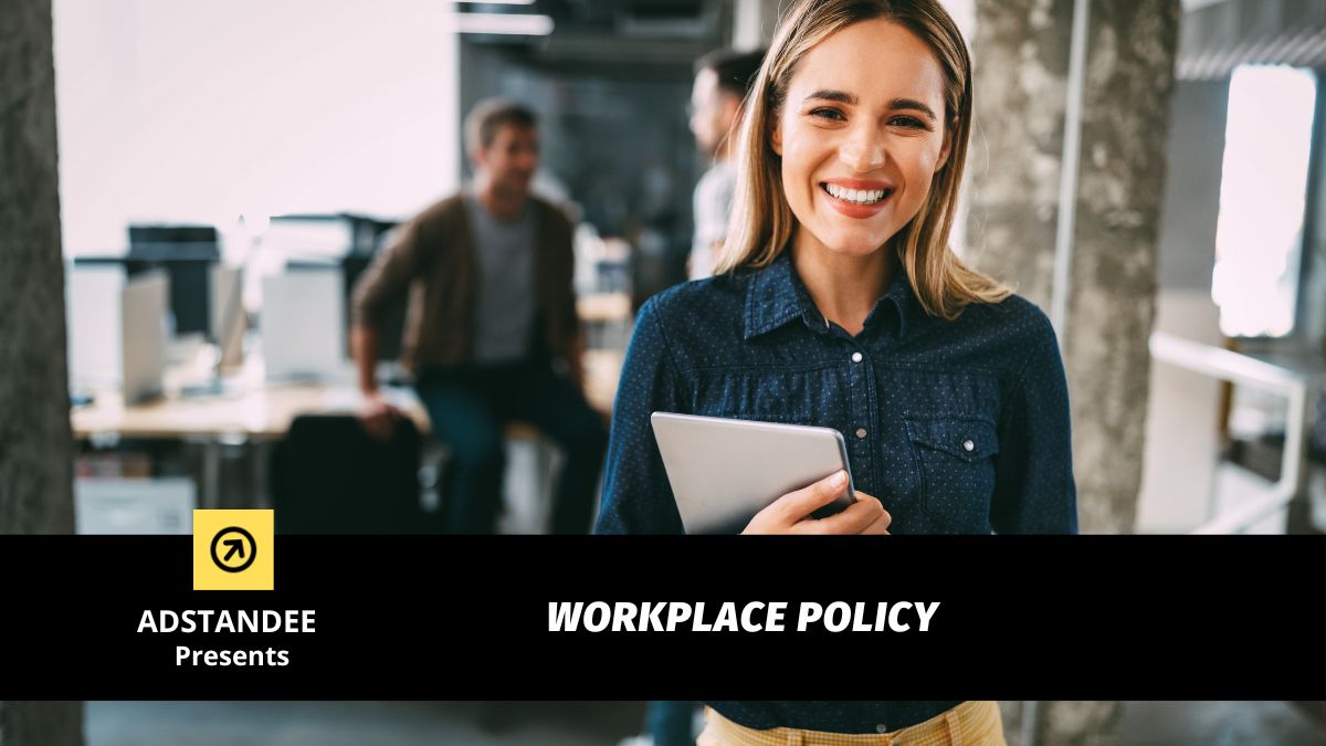 AdStandee Cloud based Digital Signage Provider - workplace policy